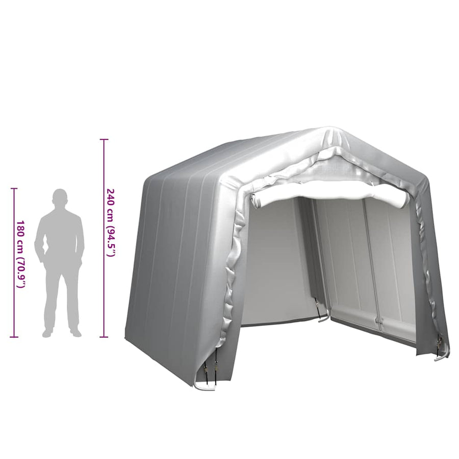 Storage Tent 300x300 cm Steel Grey