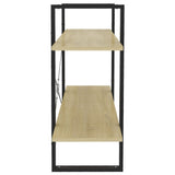 2-Tier Book Cabinet Sonoma Oak 100x30x70 cm Engineered Wood
