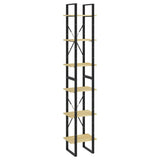 High Cabinet 40x30x210 cm Solid Pine Wood - Front View