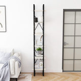 High Cabinet White 40x30x210 cm Solid Pine Wood - Top-Down View