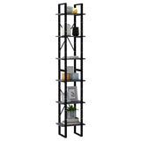 High Cabinet Grey 40x30x210 cm Solid Pine Wood
