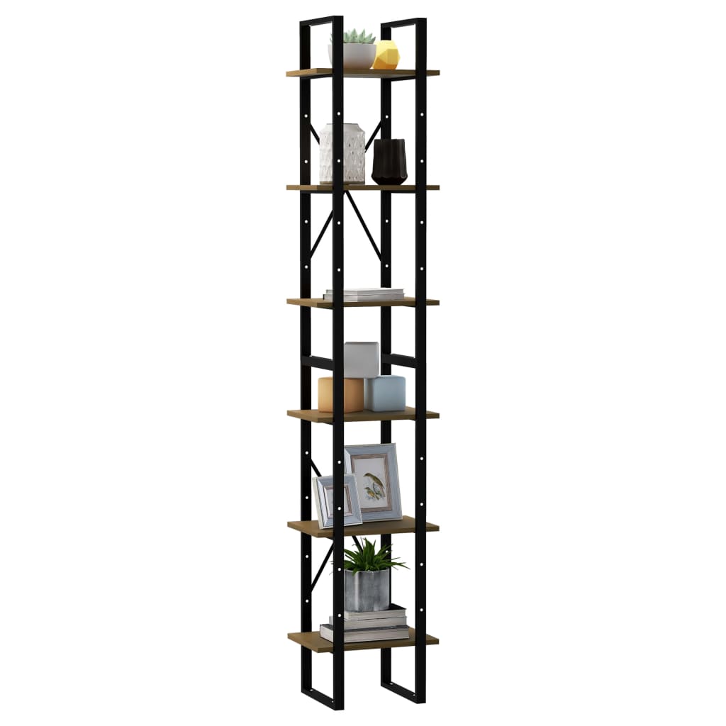 High Cabinet 40x30x210 cm Solid Pine Wood