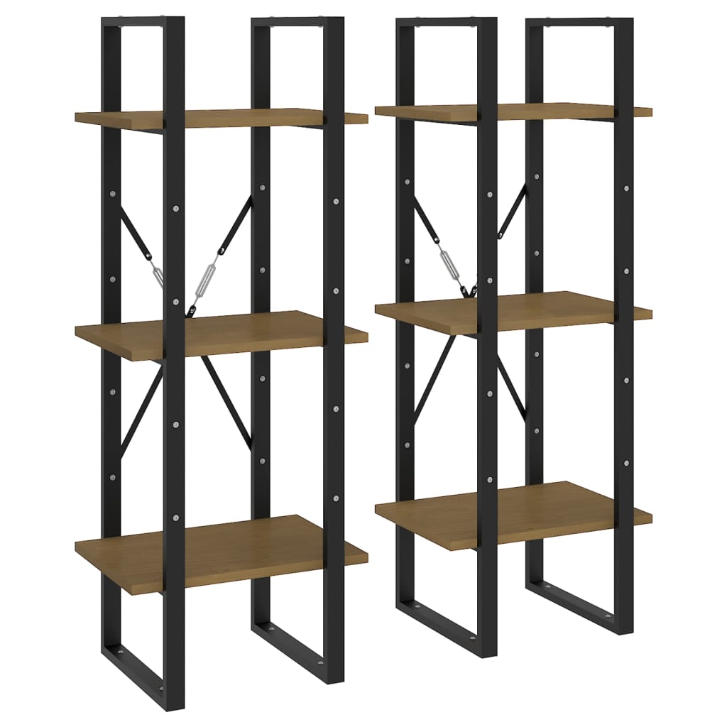 High Cabinet 40x30x210 cm Solid Pine Wood
