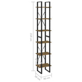 High Cabinet 40x30x210 cm Solid Pine Wood - Extra Image