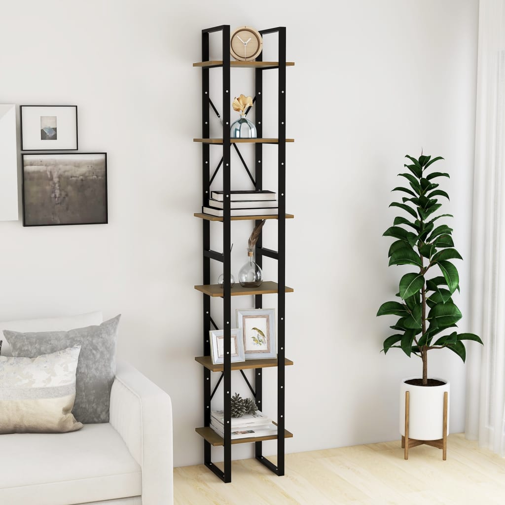 High Cabinet 40x30x210 cm Solid Pine Wood