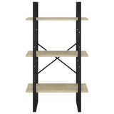 Storage Shelf Sonoma Oak 60x30x105 cm Engineered Wood
