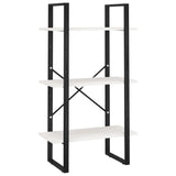 Storage Shelf White 60x30x105 cm Solid Pine Wood