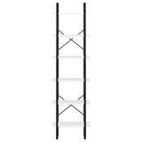 Storage Shelf White 60x30x210 cm Engineered Wood