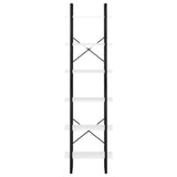 Storage Shelf White 60x30x210 cm Engineered Wood - 45-Degree Angle