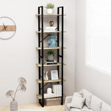 Storage Shelf Sonoma Oak 60x30x210 cm Engineered Wood - Top-Down View
