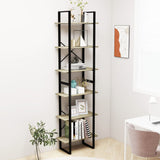 Storage Shelf Sonoma Oak 60x30x210 cm Engineered Wood