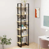 Storage Shelf 60x30x210 cm Solid Wood Pine - Top-Down View
