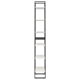 Storage Shelf White 60x30x210 cm Solid Wood Pine