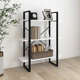 Book Cabinet White 80x30x105 cm Engineered Wood