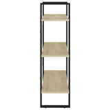 Book Cabinet Sonoma Oak 80x30x105 cm Engineered Wood - Top-Down View