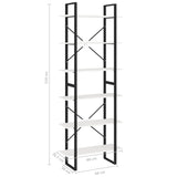 High Cabinet White 80x30x210 cm Solid Pine Wood - Extra Image