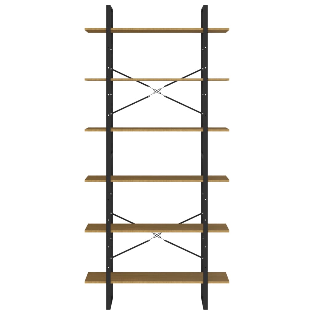 High Cabinet 100x30x210 cm Solid Pine Wood