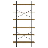 High Cabinet 100x30x210 cm Solid Pine Wood