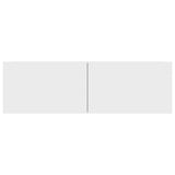 TV Cabinets 4 pcs White 100x30x30 cm Engineered Wood