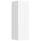 5 Piece TV Cabinet Set White Engineered Wood
