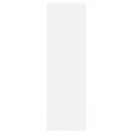 6 Piece TV Cabinet Set White Engineered Wood