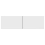 3 Piece TV Cabinet Set White Engineered Wood, image 4