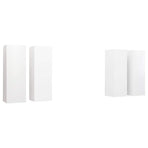 4 Piece TV Cabinet Set White 30,5x30x90 cm Engineered Wood