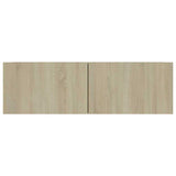 8 Piece TV Cabinet Set Sonoma Oak Engineered Wood