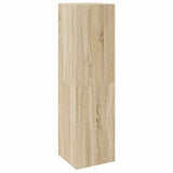 8 Piece TV Cabinet Set Sonoma Oak Engineered Wood - Top-Down View