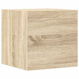 8 Piece TV Cabinet Set Sonoma Oak Engineered Wood - 45-Degree Angle