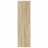 8 Piece TV Cabinet Set Sonoma Oak Engineered Wood - Low Angle