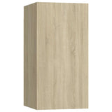9 Piece TV Cabinet Set Sonoma Oak Engineered Wood