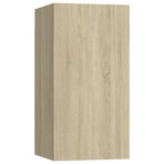 4 Piece TV Cabinet Set Sonoma Oak 30,5x30x60 cm Engineered Wood