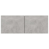 8 Piece TV Cabinet Set Concrete Grey Engineered Wood