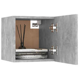 8 Piece TV Cabinet Set Concrete Grey Engineered Wood - Extra Image