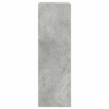 8 Piece TV Cabinet Set Concrete Grey Engineered Wood - Top-Down View