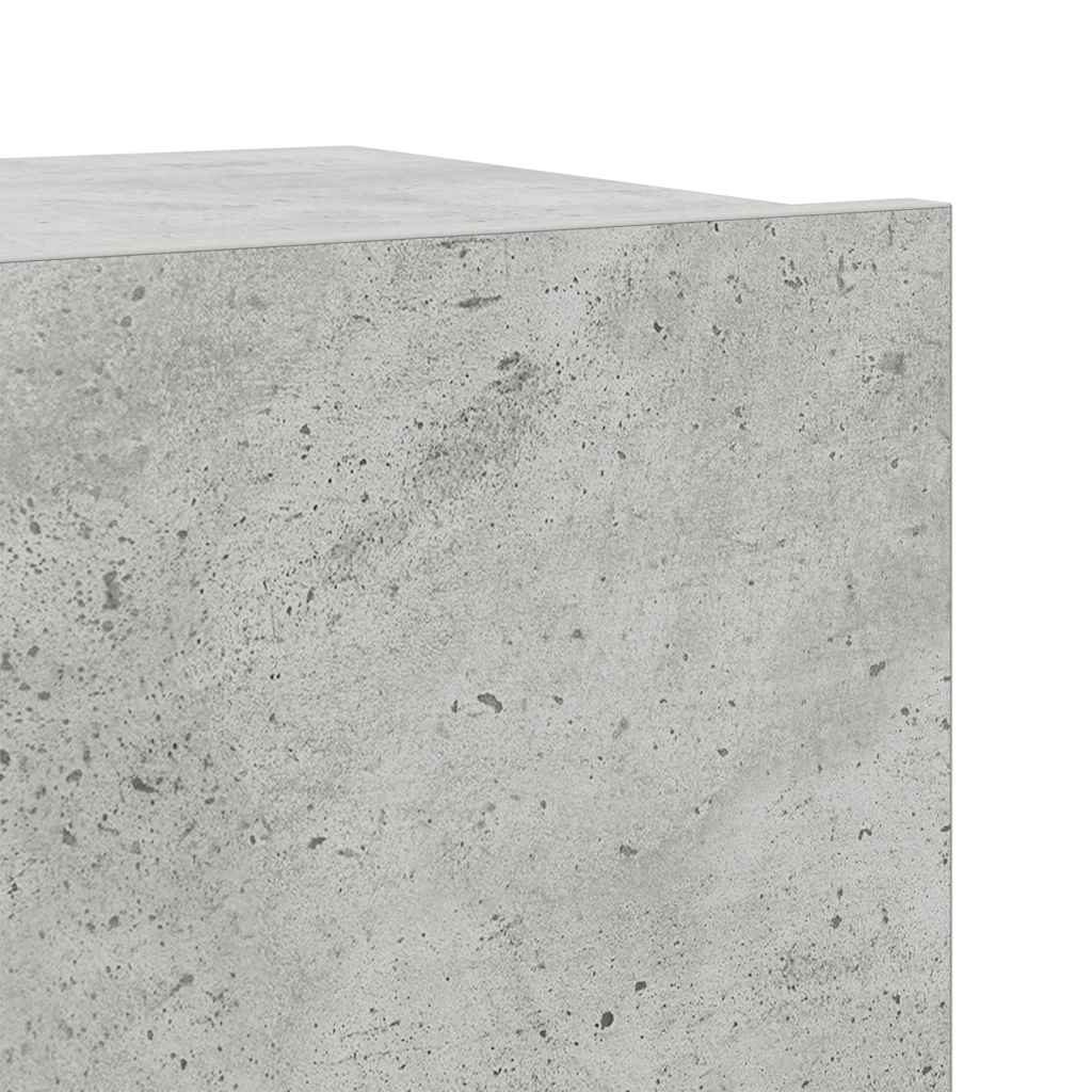 8 Piece TV Cabinet Set Concrete Grey Engineered Wood