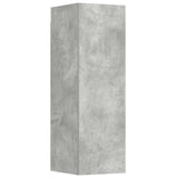 5 Piece TV Cabinet Set Concrete Grey Engineered Wood
