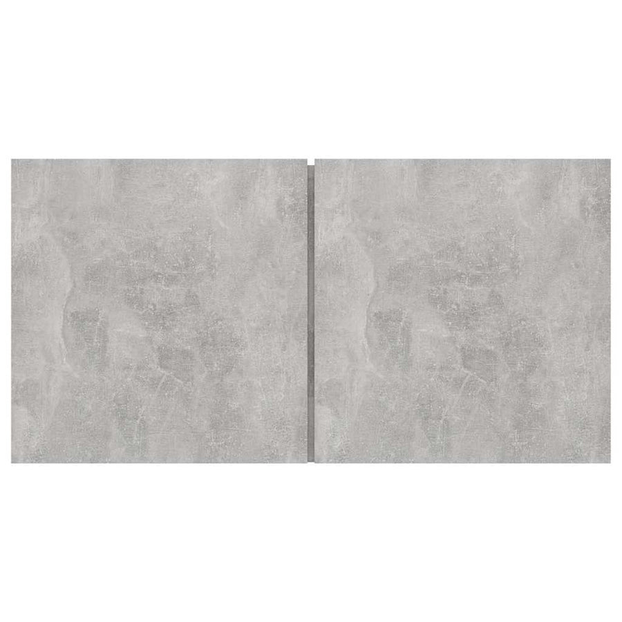 3 Piece TV Cabinet Set Concrete Grey Engineered Wood