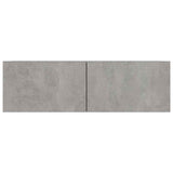 8 Piece TV Cabinet Set Concrete Grey Engineered Wood - Extra Image