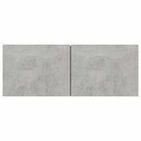 7 Piece TV Cabinet Set Concrete Grey Engineered Wood