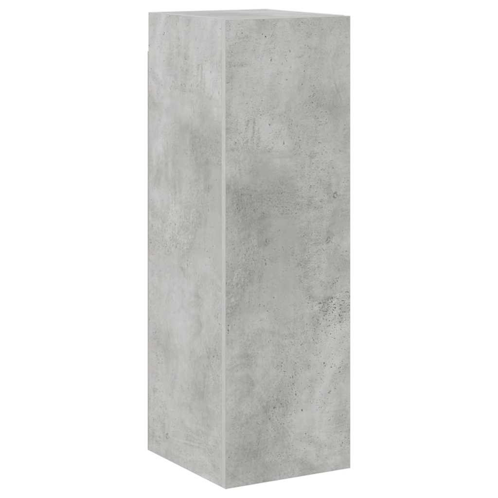 8 Piece TV Cabinet Set Concrete Grey Engineered Wood