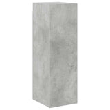 8 Piece TV Cabinet Set Concrete Grey Engineered Wood - Close-Up Angle