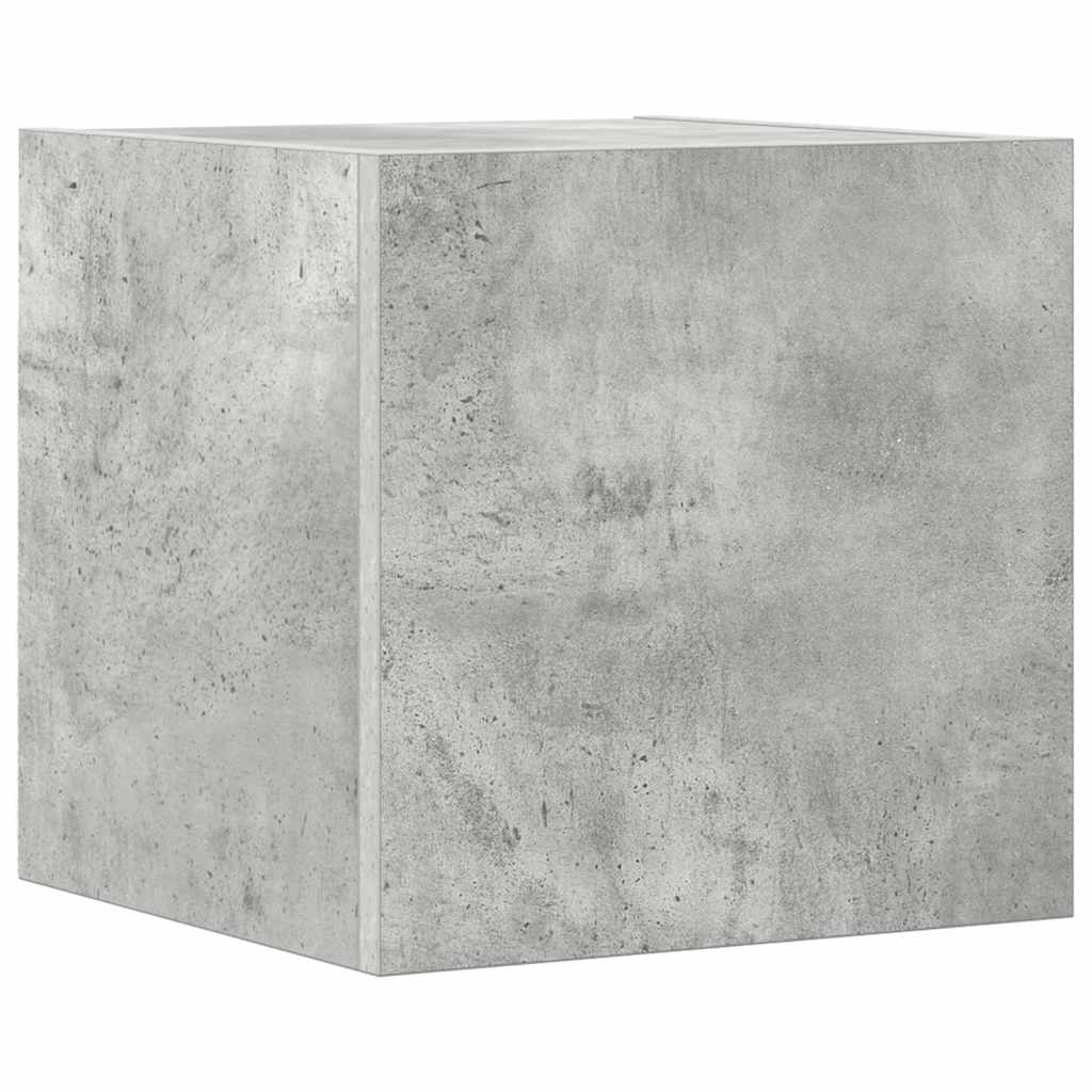 8 Piece TV Cabinet Set Concrete Grey Engineered Wood