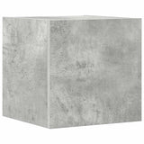 8 Piece TV Cabinet Set Concrete Grey Engineered Wood