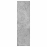 8 Piece TV Cabinet Set Concrete Grey Engineered Wood - 45-Degree Angle