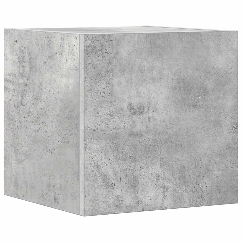 8 Piece TV Cabinet Set Concrete Grey Engineered Wood