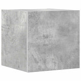 8 Piece TV Cabinet Set Concrete Grey Engineered Wood