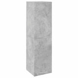 8 Piece TV Cabinet Set Concrete Grey Engineered Wood - Extra Image
