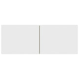 TV Cabinets 4 pcs White and Sonoma Oak 80x30x30 cm Engineered Wood - Rear View